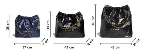 chanel medium 22|chanel 22 sizes medium.